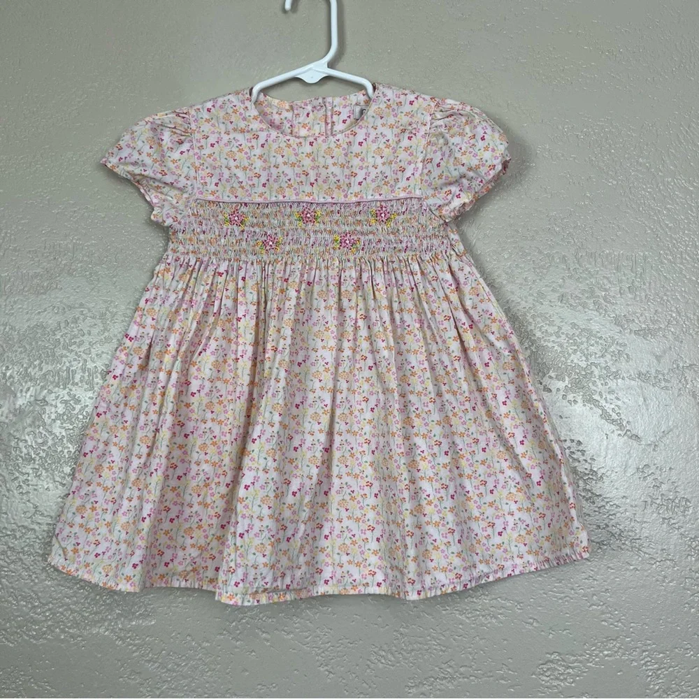 Gymboree Girls lot of‎ 6 floral summer dresses different brand size 24 months